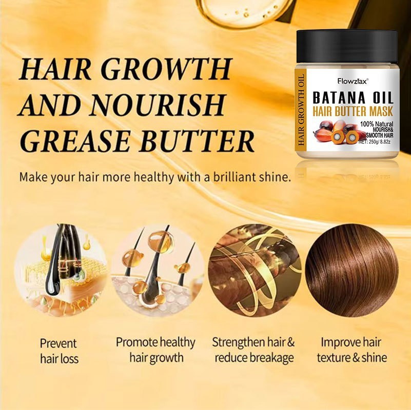 Batana Hair Film Silky Luxury Improve Frizzy Hair